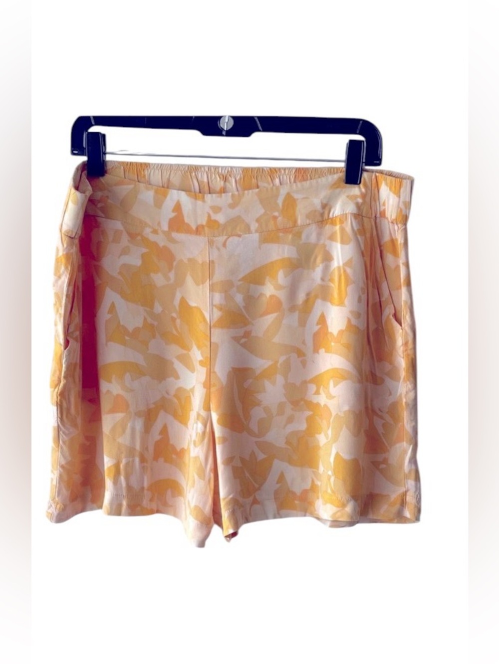 Nine West Yellow Floral Women's Shorts